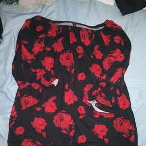 Off the shoulder mid sleeve